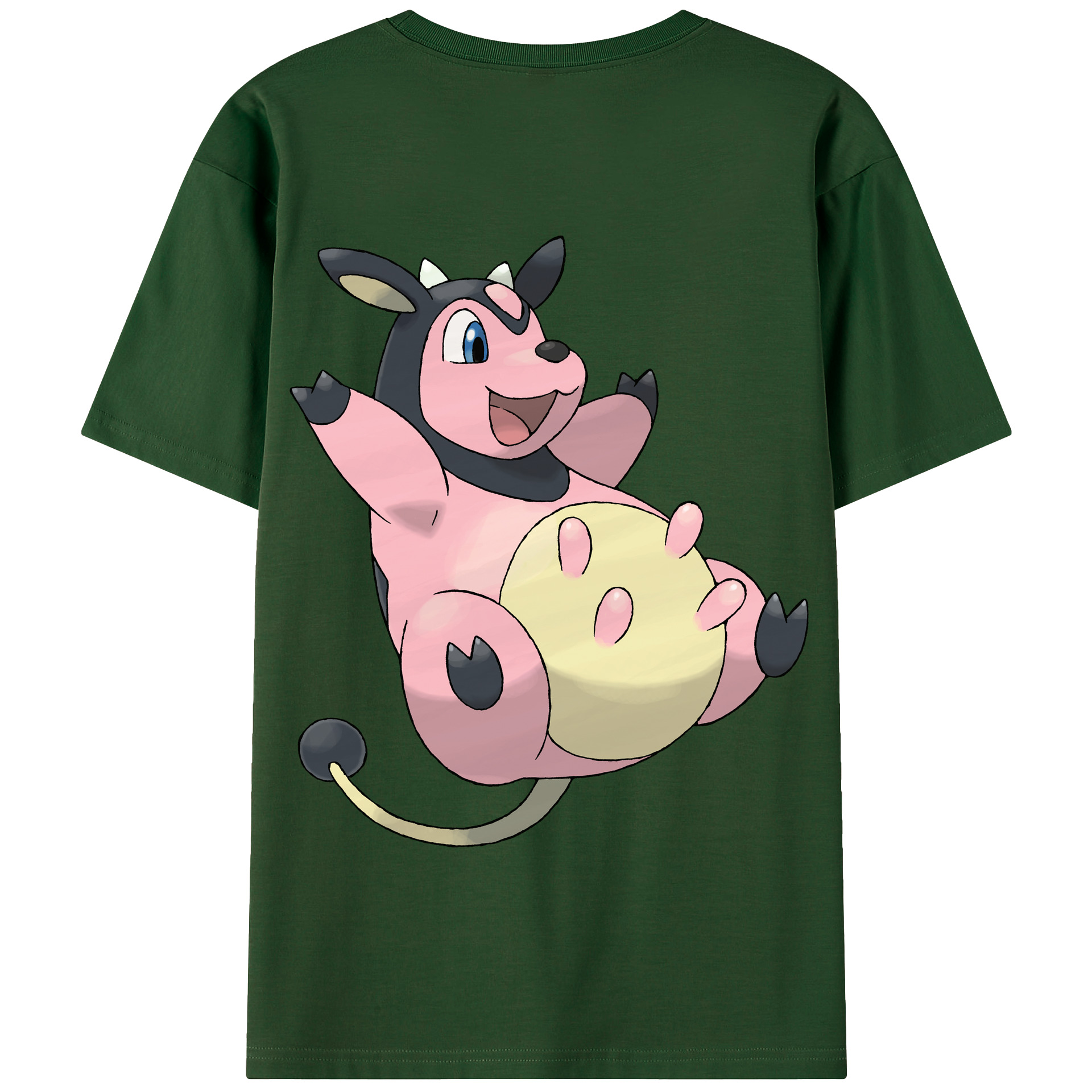 （画像用） ポケットモンスター Pokémon 綿100％半袖Tシャツ（背面プリント）